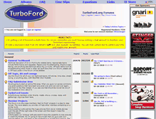 Tablet Screenshot of forum.turboford.org